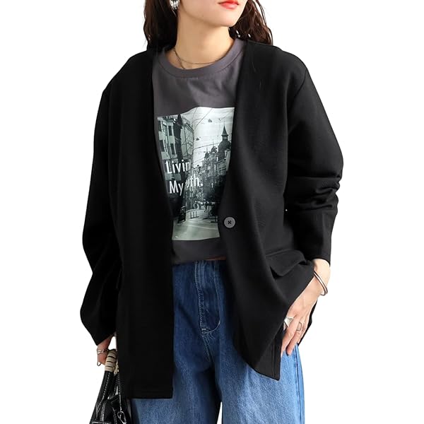 アンティカ　ブルゾン Amazon | [antiqua] アンティカ ギャザー ブルゾン レディース